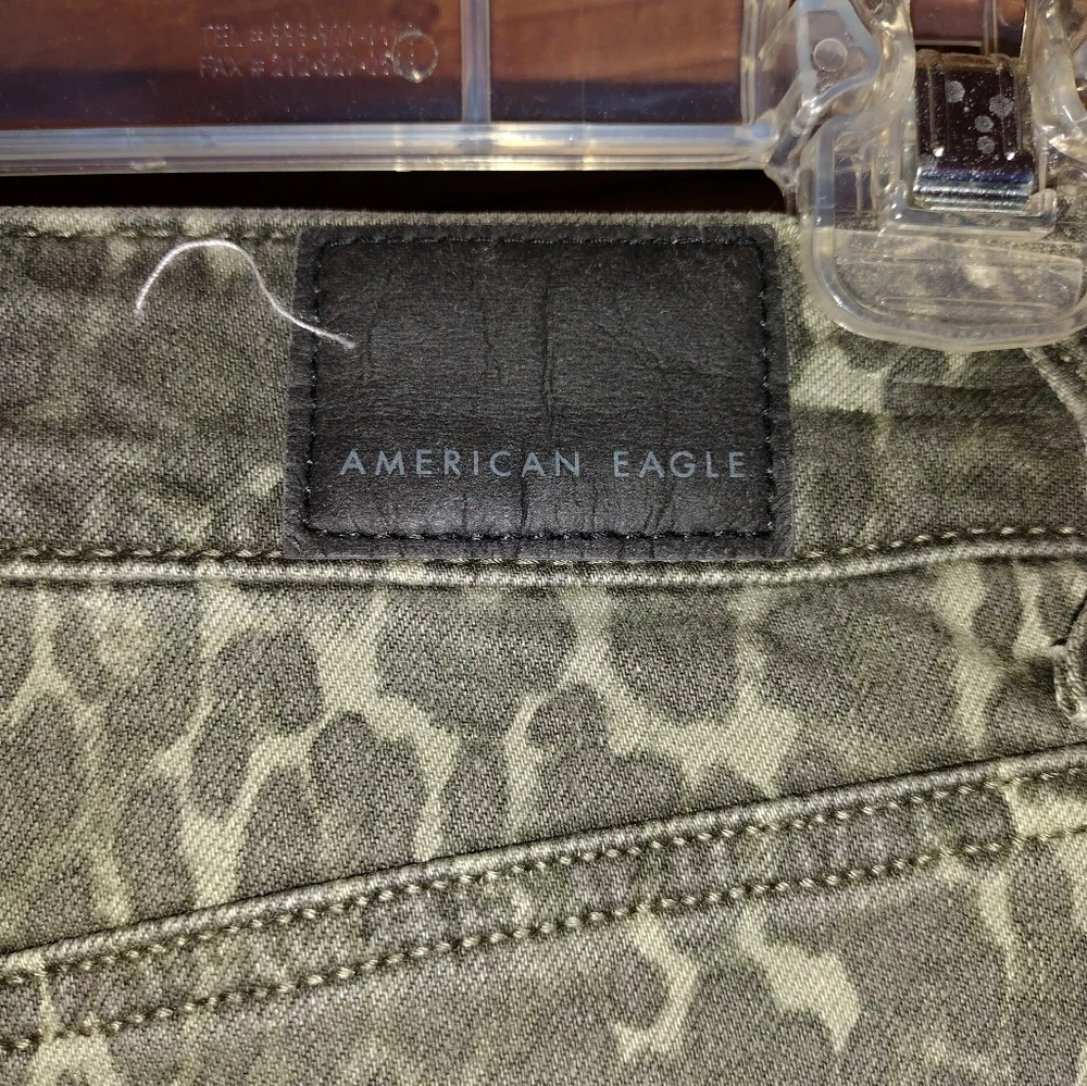 🙂Women's American Eagle Camouflage Mini Skirt Size 00 Y2K